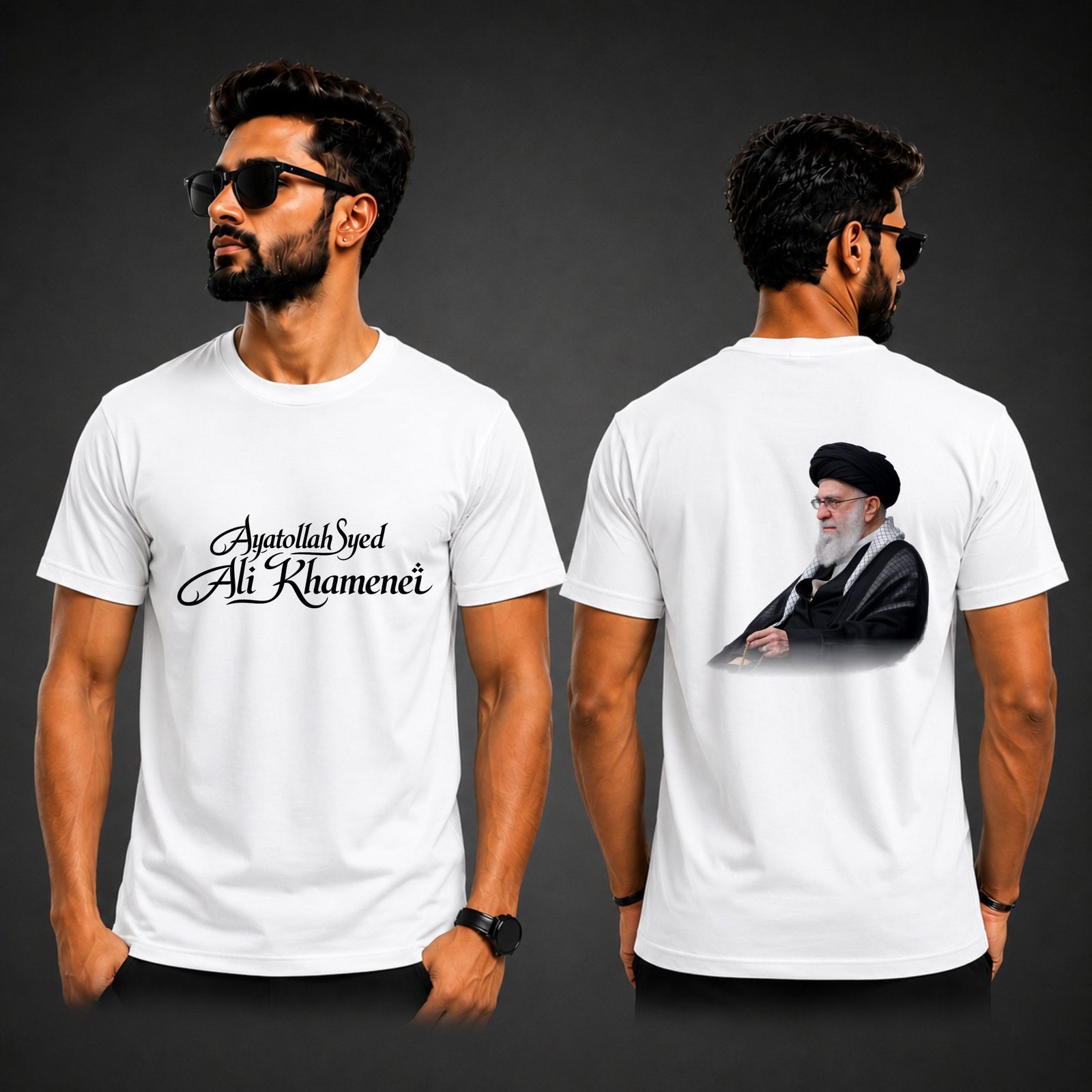 Ayatullah Syed Ali Khamenei Premium T-Shirt M-202607